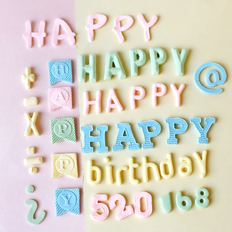 Mirosie Alphabet &amp; Numbers Silicone Mold | Uppercase &amp; Lowercase Set