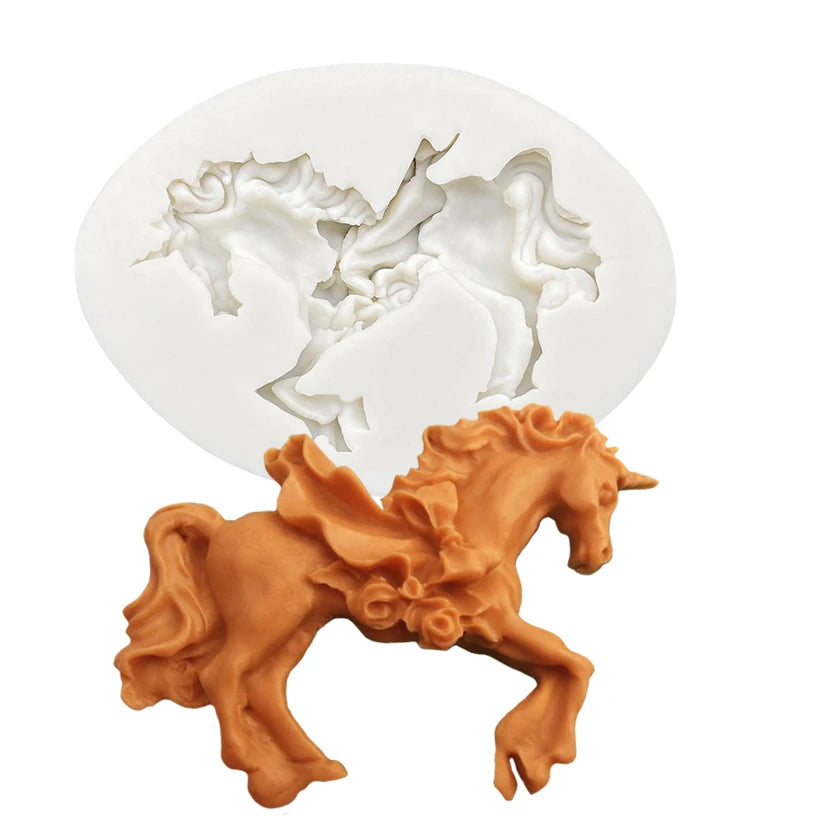 Unicorn Silicone Sugarcraft Mold