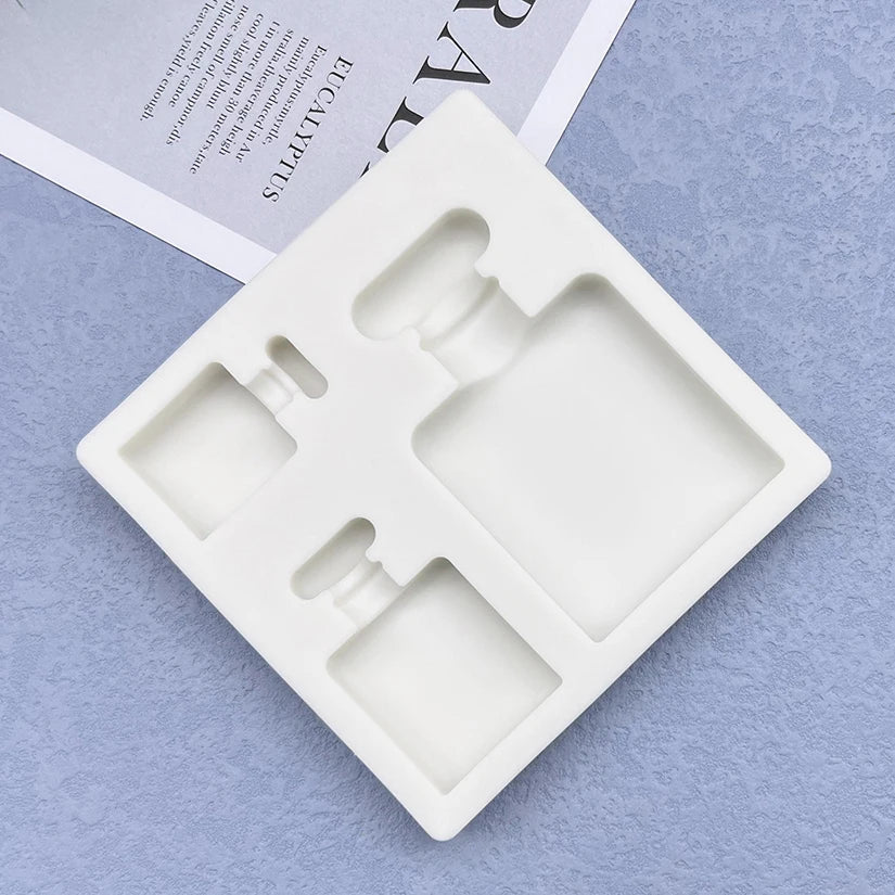 Silicone Perfume Bottle Mold – Sugarcraft &  Cake Decorating Tool