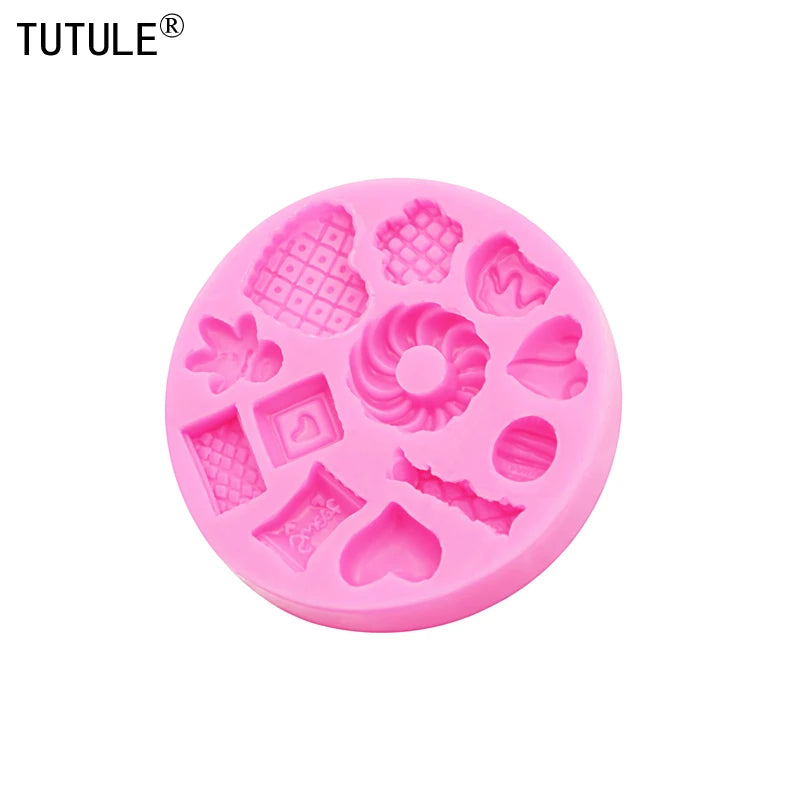Silicone mold for cookies, candies, chocolate