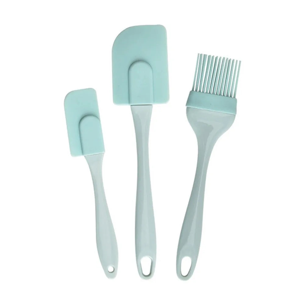 Silicone spatula and brush