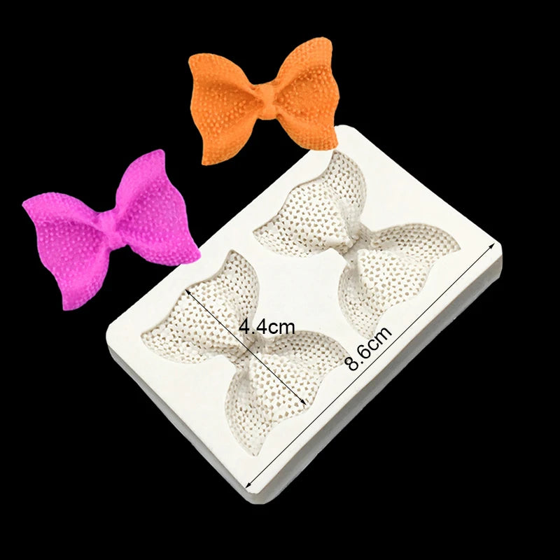 Bow &amp; Bowknot Silicone Mold – Elegant Sugarcraft &amp; Cake Decorating Tool