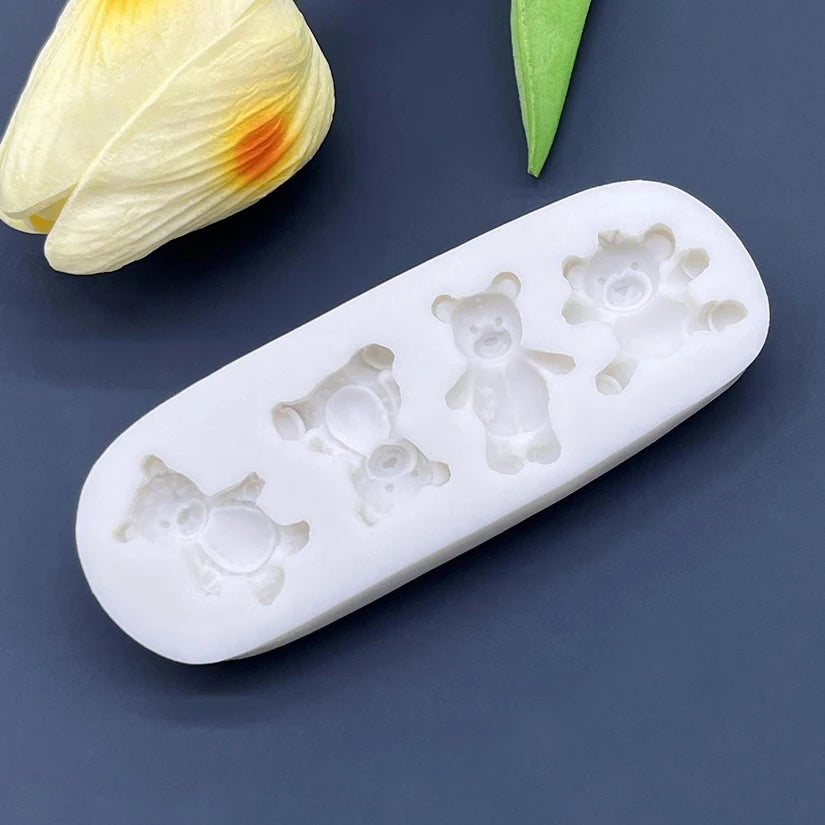 Bear Silicone Sugarcraft Mold