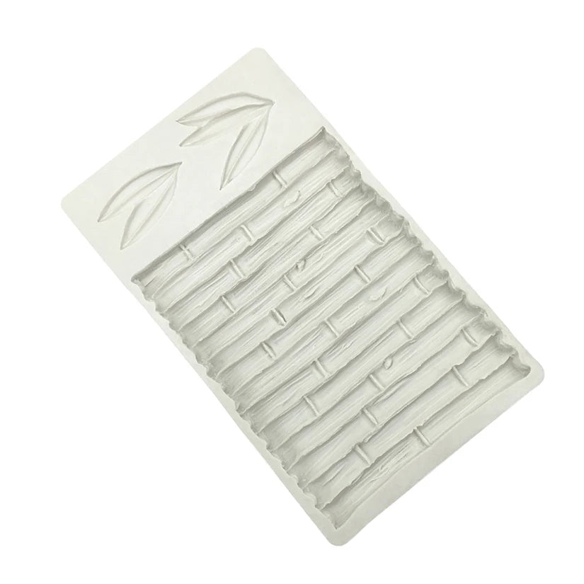 Silicone Bamboo Shapes Mold – Fondant, Chocolate &amp; Candy Decorating Tool