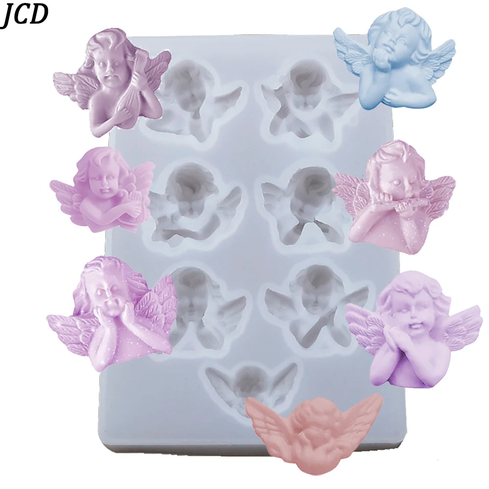 Angel Shaped Silicone Sugarcraft Mold