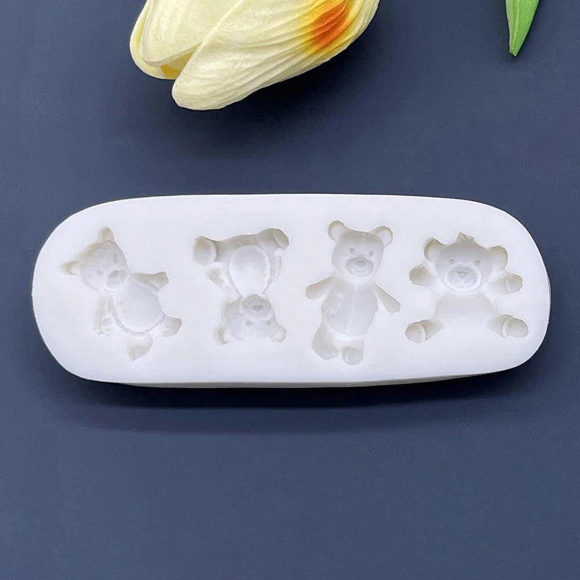 Bear Silicone Sugarcraft Mold