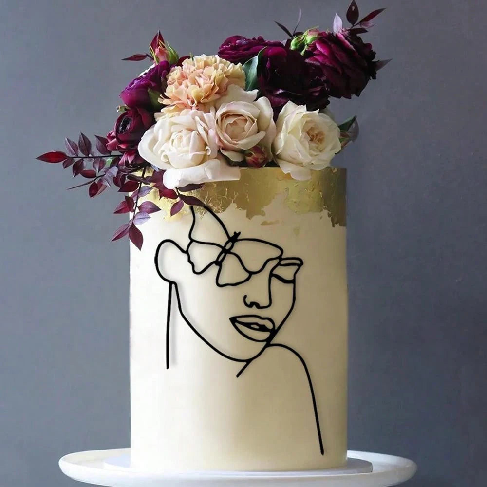 Abstract Toppers   Cake - 1pc