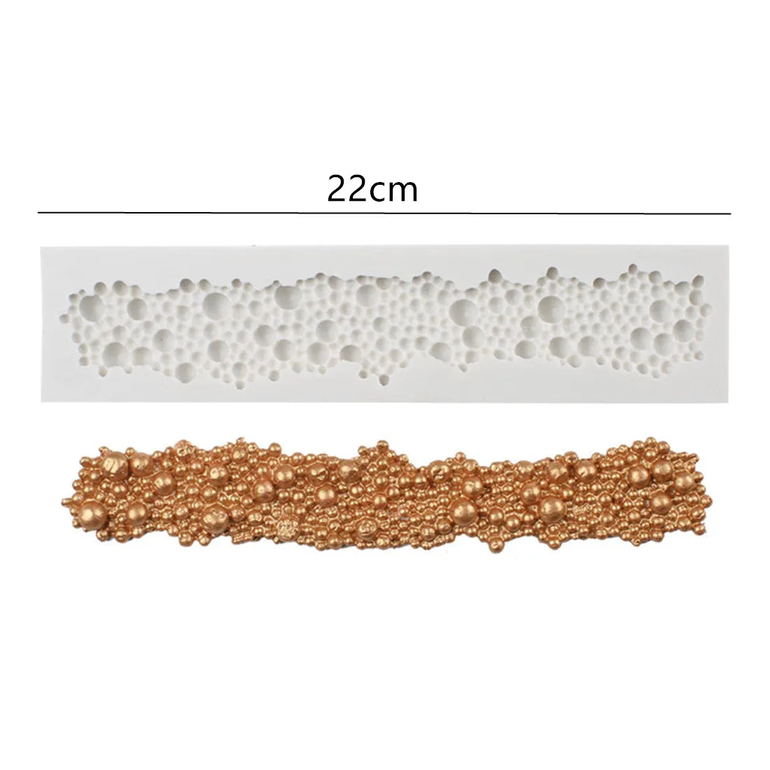 Silicone mold for jewelry and diamonds