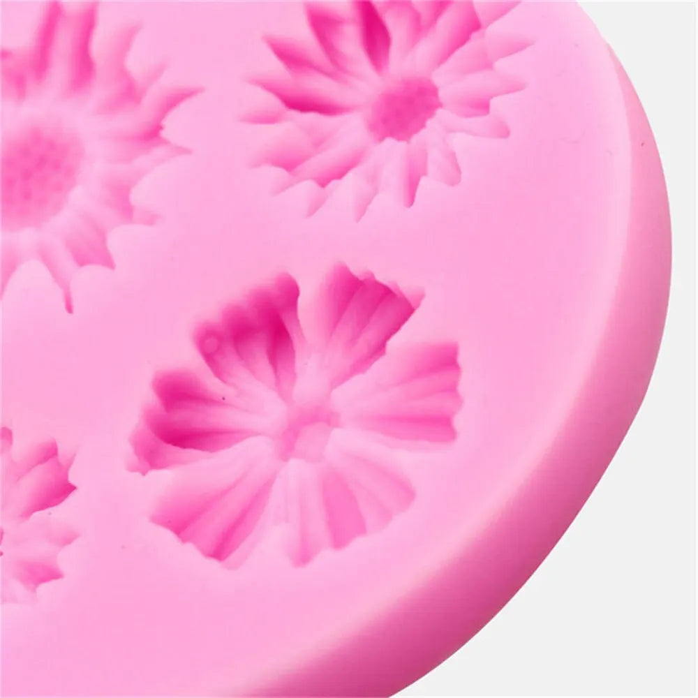 3D Flower Silicone Fondant Mold: Multipurpose Baking & Craft Tool