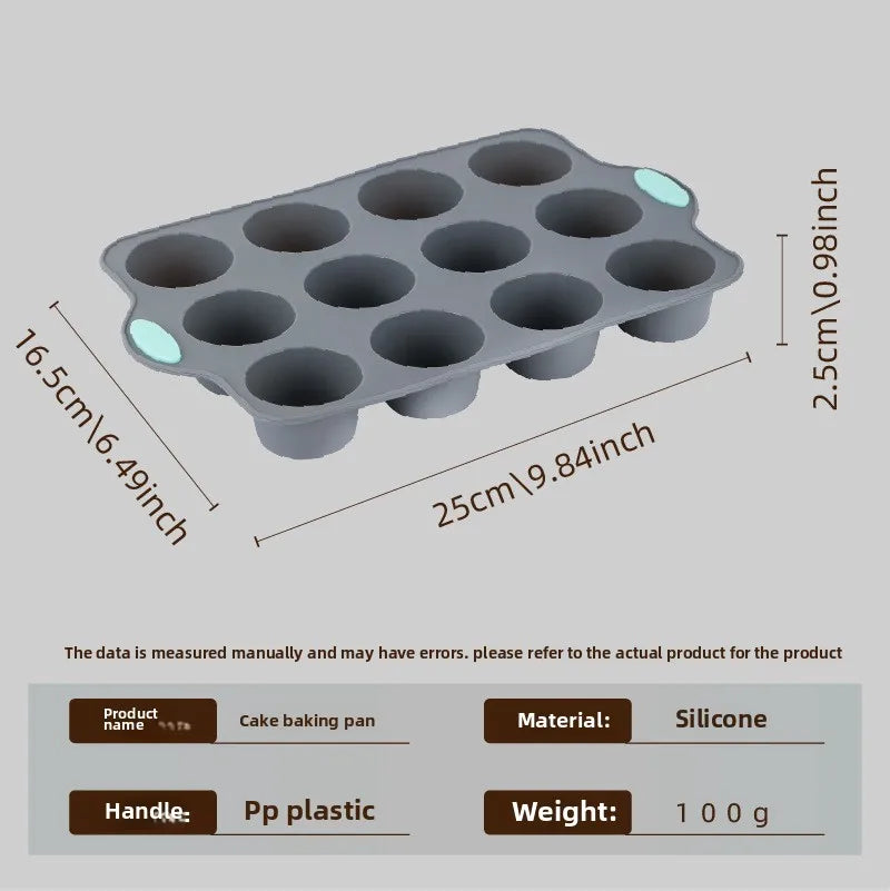 High-Temperature Resistant Silicone Baking Mold – Versatile Non-Stick Pan