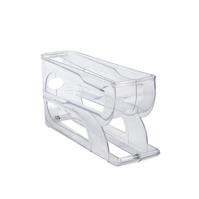 Automatic Roll-Out Egg Storage Box – 30-Egg Refrigerator Organizer