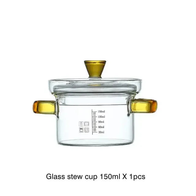 Small Glass Bowl with Lid