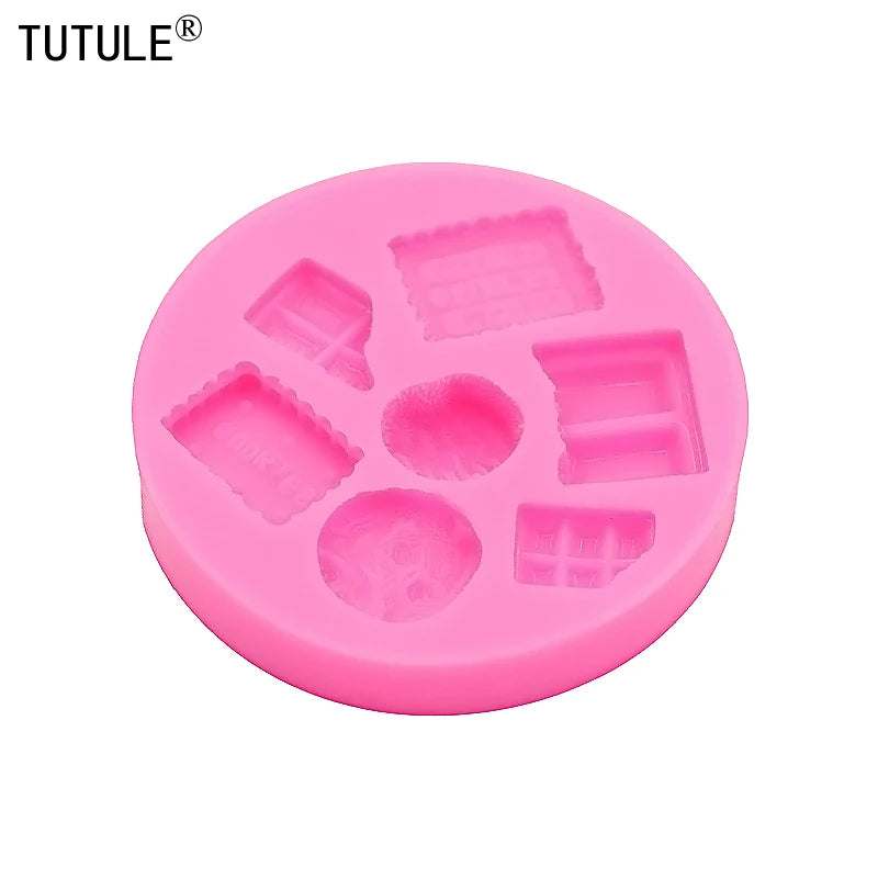 Silicone mold for cookies, candies, chocolate