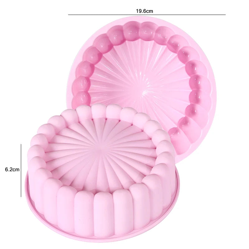 FAIS DU Multifunctional Round Silicone Mold – Premium Mousse & Baking Pan