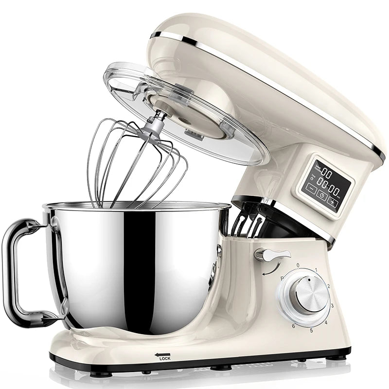1500W Professional 6.2L Kitchen Stand Mixer – High-Performance Culinary Station