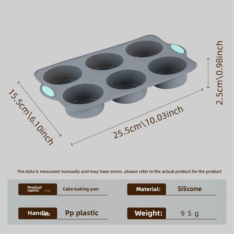High-Temperature Resistant Silicone Baking Mold – Versatile Non-Stick Pan
