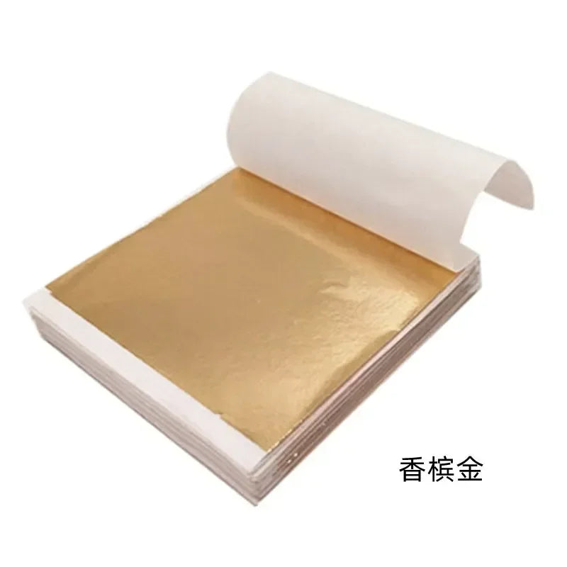 Imitation foil for decoration - non-edible - 100 pcs.