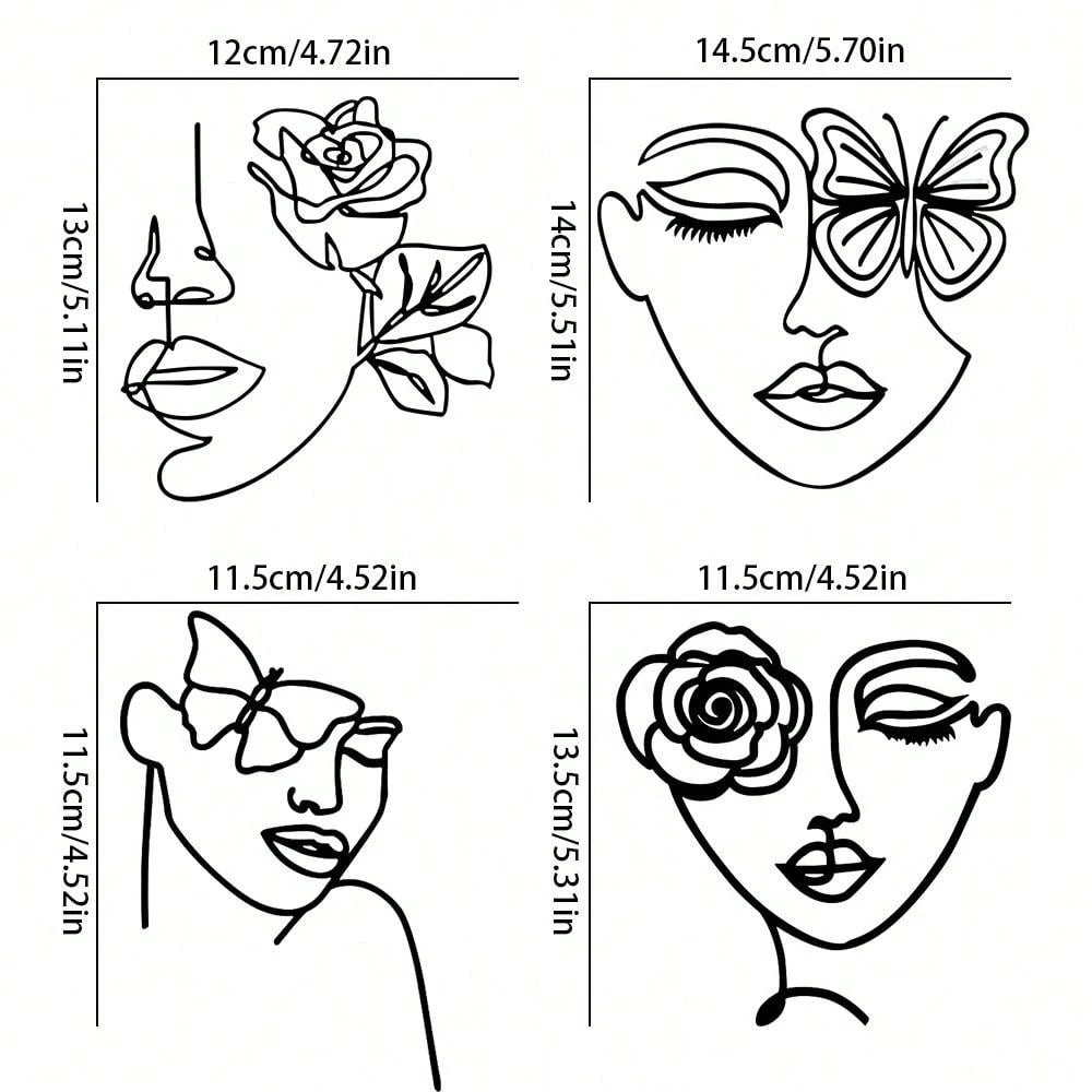 Abstract Toppers   Cake - 1pc