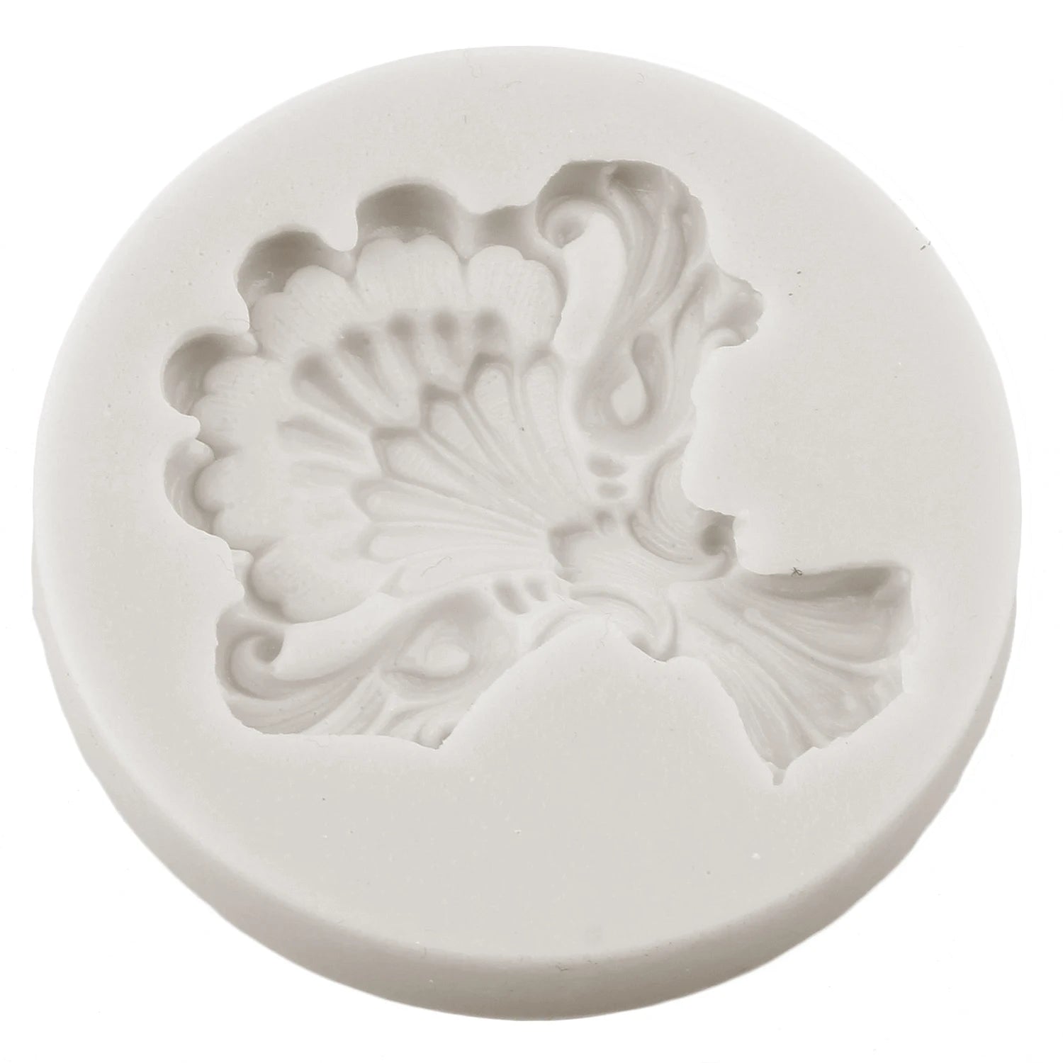 Baroque Relief Flower Silicone Mold | Wedding Cake Decorating Tool