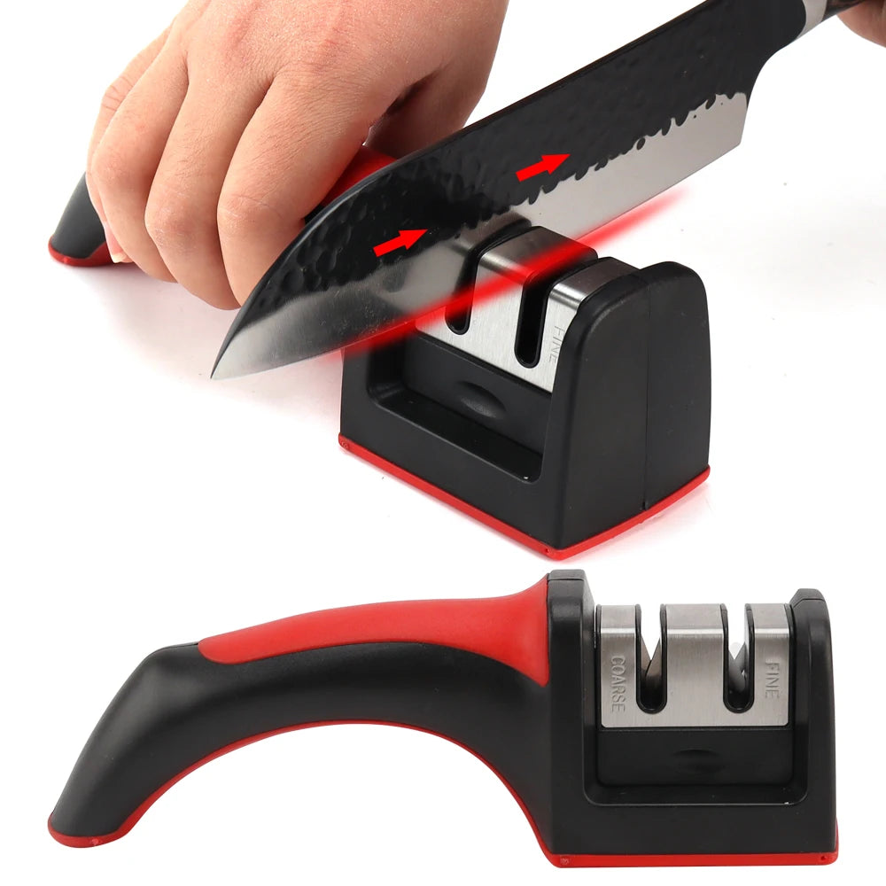 Luxurious Golden Rose 4-Piece Kitchen Knife Set | Professional Stainless Steel