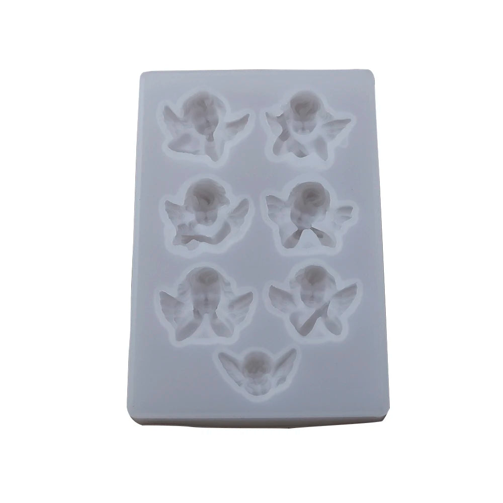 Angel Shaped Silicone Sugarcraft Mold