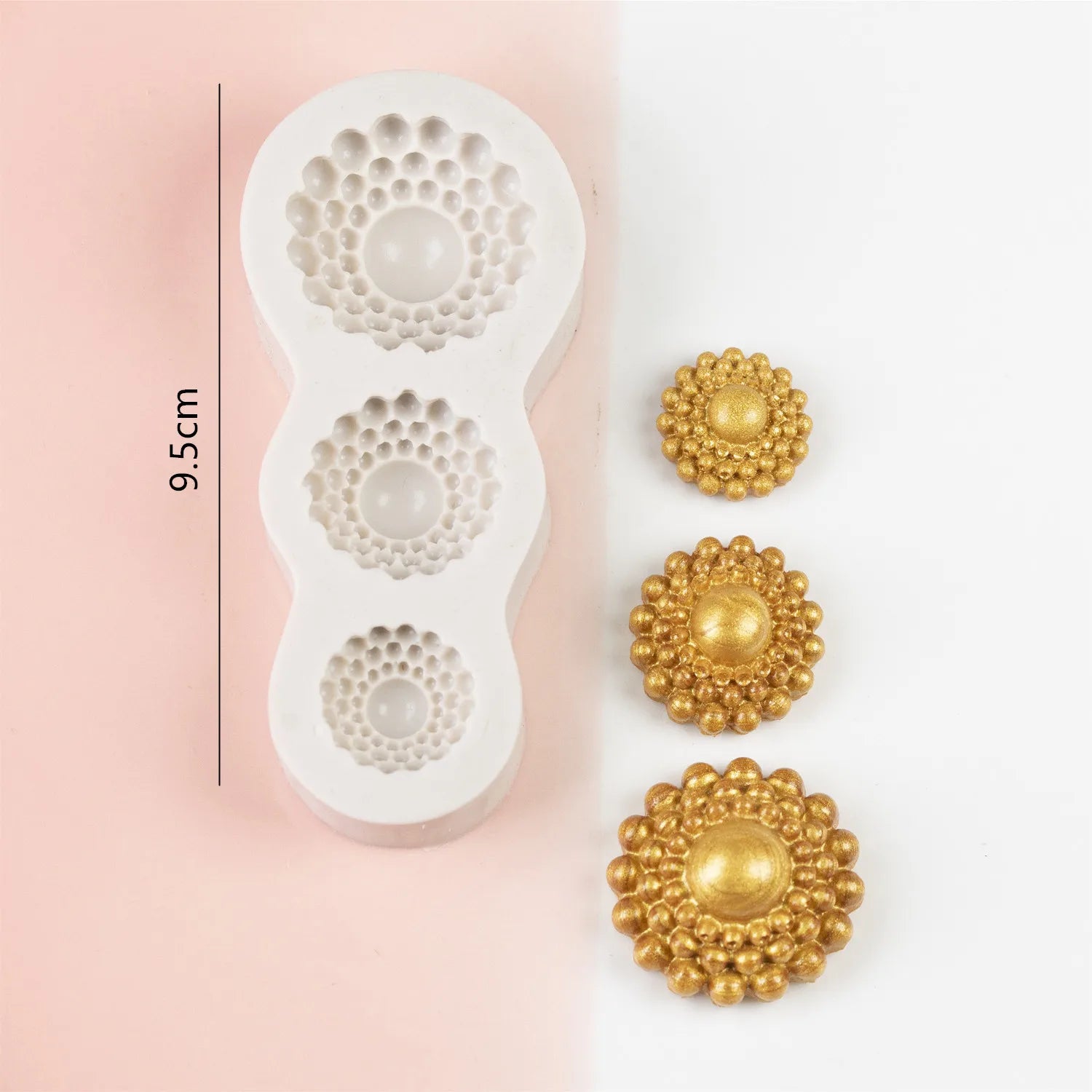 Silicone mold for jewelry and diamonds