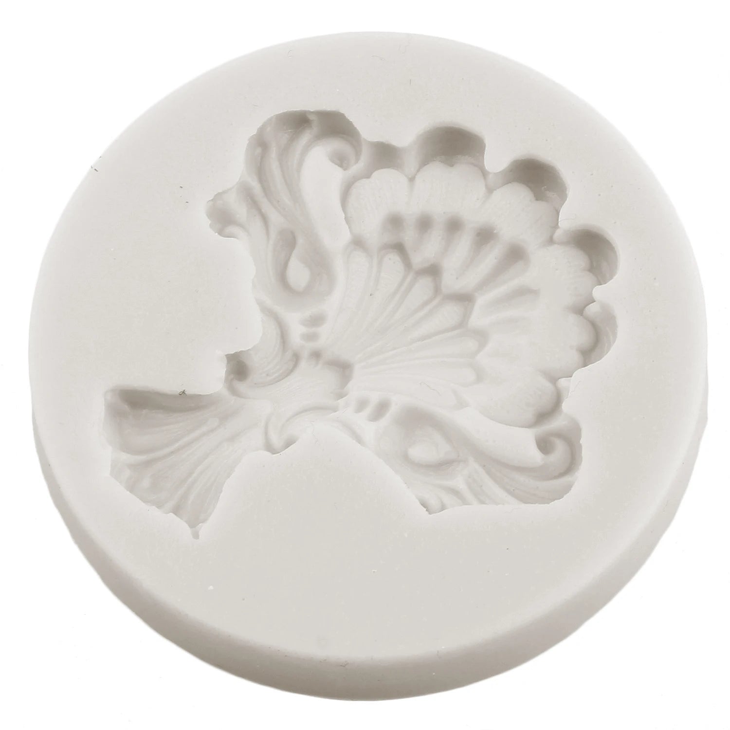 Baroque Relief Flower Silicone Mold | Wedding Cake Decorating Tool
