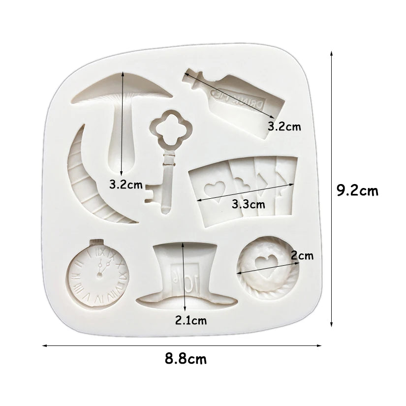 Silicone mold for magicians