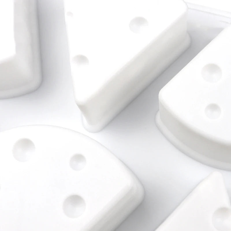 Realistic Cheese Slice Silicone Mold – 3D Mousse & Baking Tool