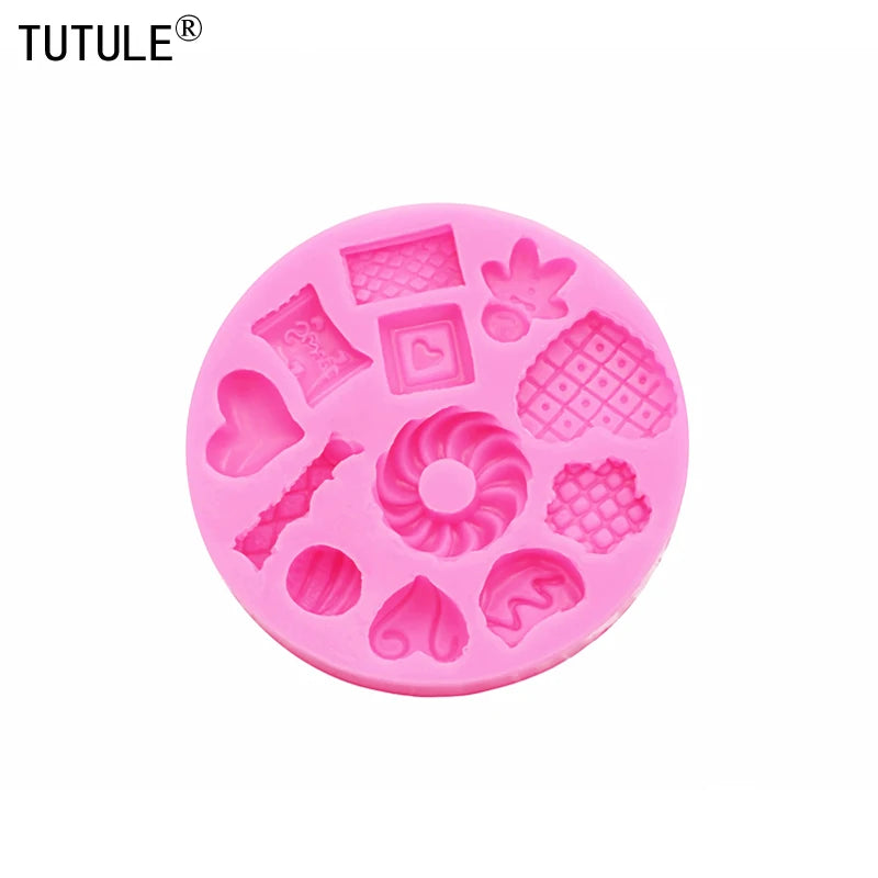 Silicone mold for cookies, candies, chocolate