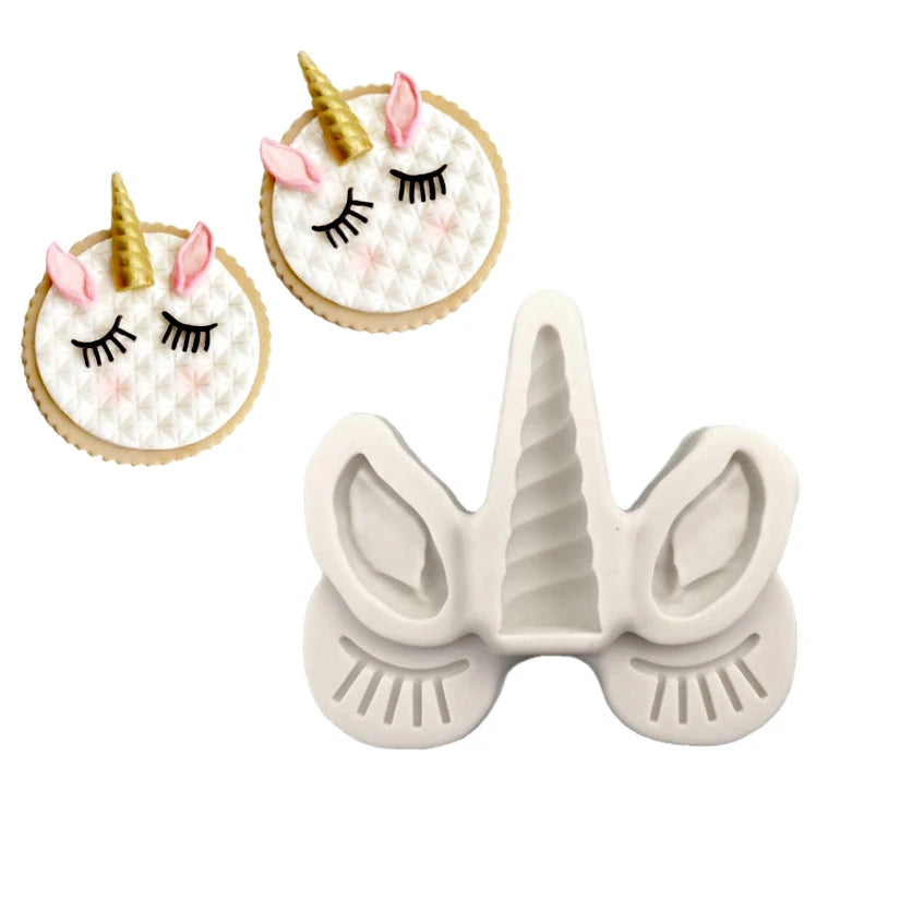 Unicorn Silicone Sugarcraft Mold
