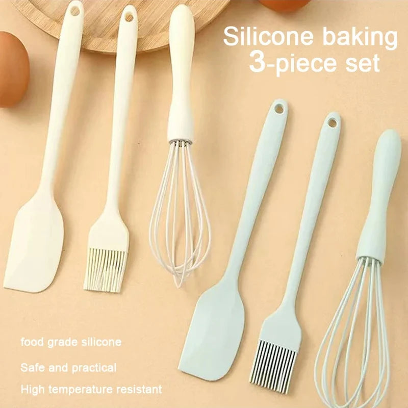 3-Piece Non-Stick Silicone Kitchen Set – Essential Cooking &amp; Baking Tools