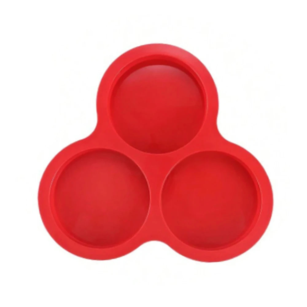 Silicone Egg Mold for Air Fryer – 3-Cavity Reusable Baking Pan