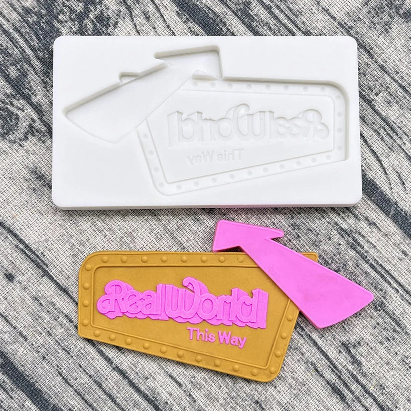 Silicone mold Barbie