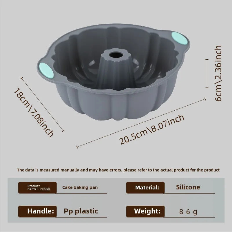 High-Temperature Resistant Silicone Baking Mold – Versatile Non-Stick Pan
