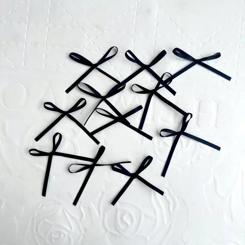 Ballet Ribbon Bow Cake Topper – Elegant Aesthetic Dessert Decor