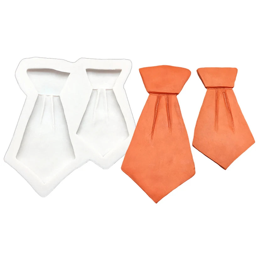 Moustache, Bows & Necktie Silicone Mold – Father’s Day Cake Decorating Tool