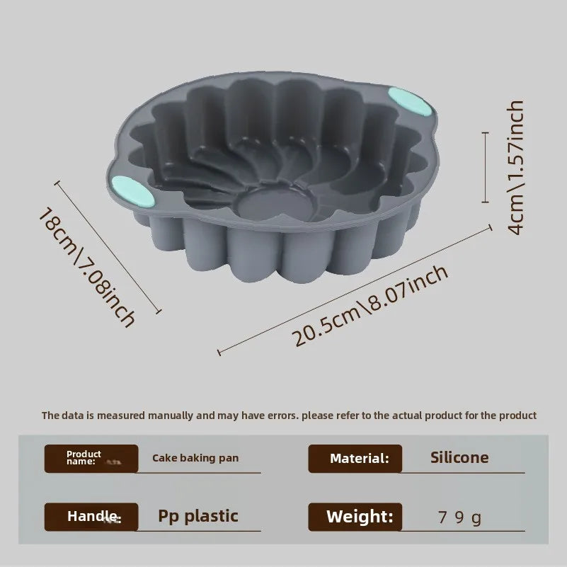 High-Temperature Resistant Silicone Baking Mold – Versatile Non-Stick Pan